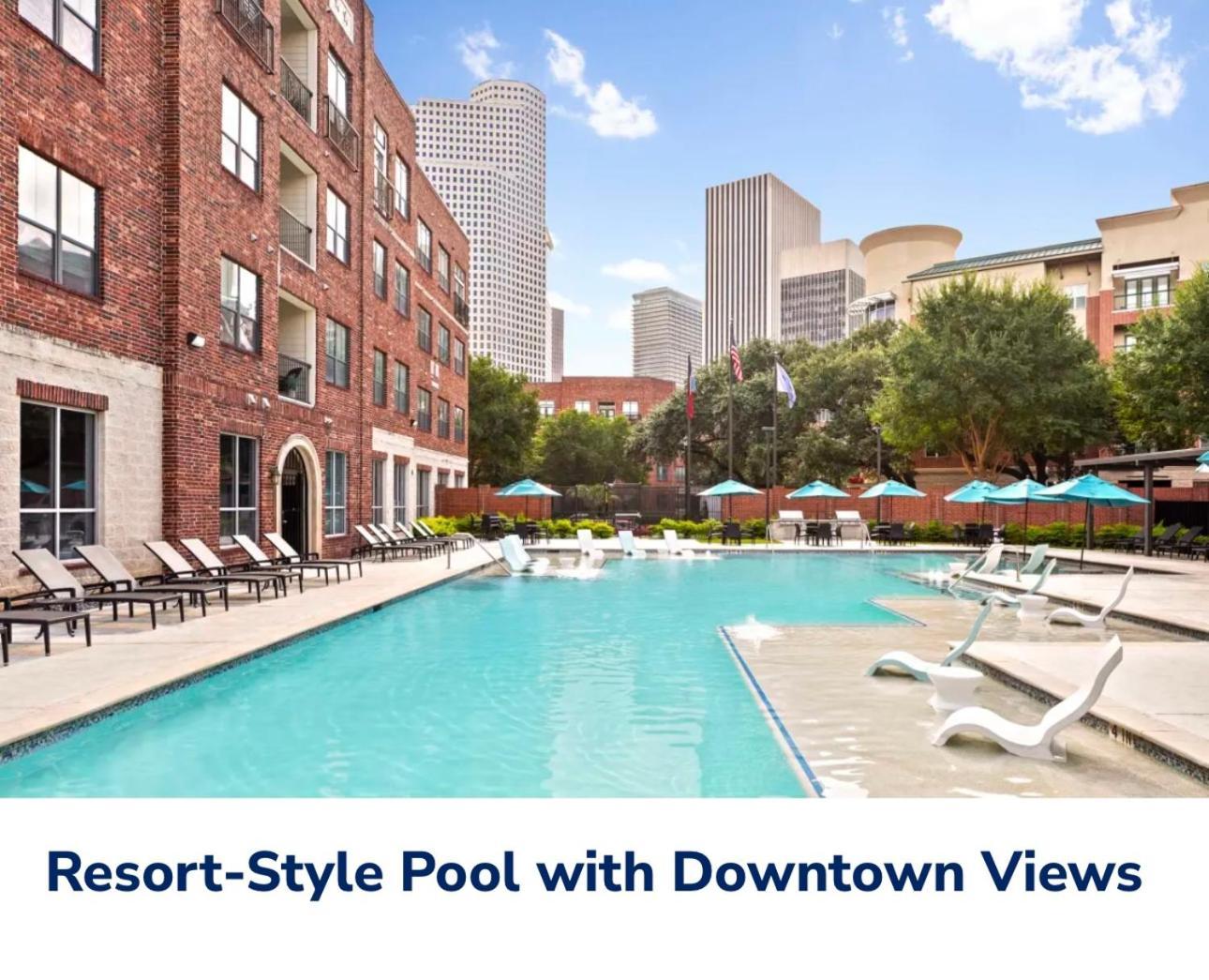 Downtown Dazzle 2 Bedroom Хюстън Екстериор снимка